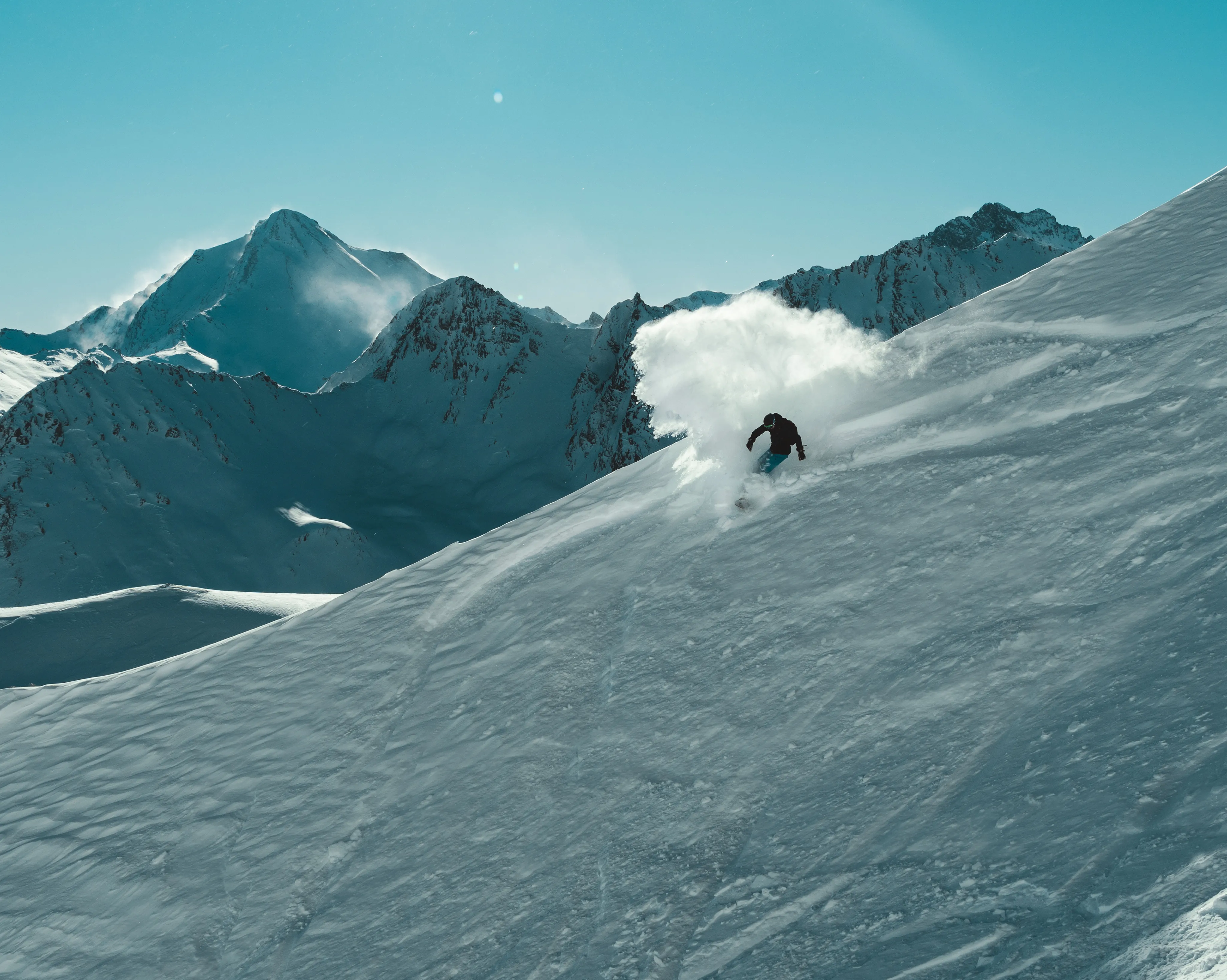 Snowboarding in Switzerland