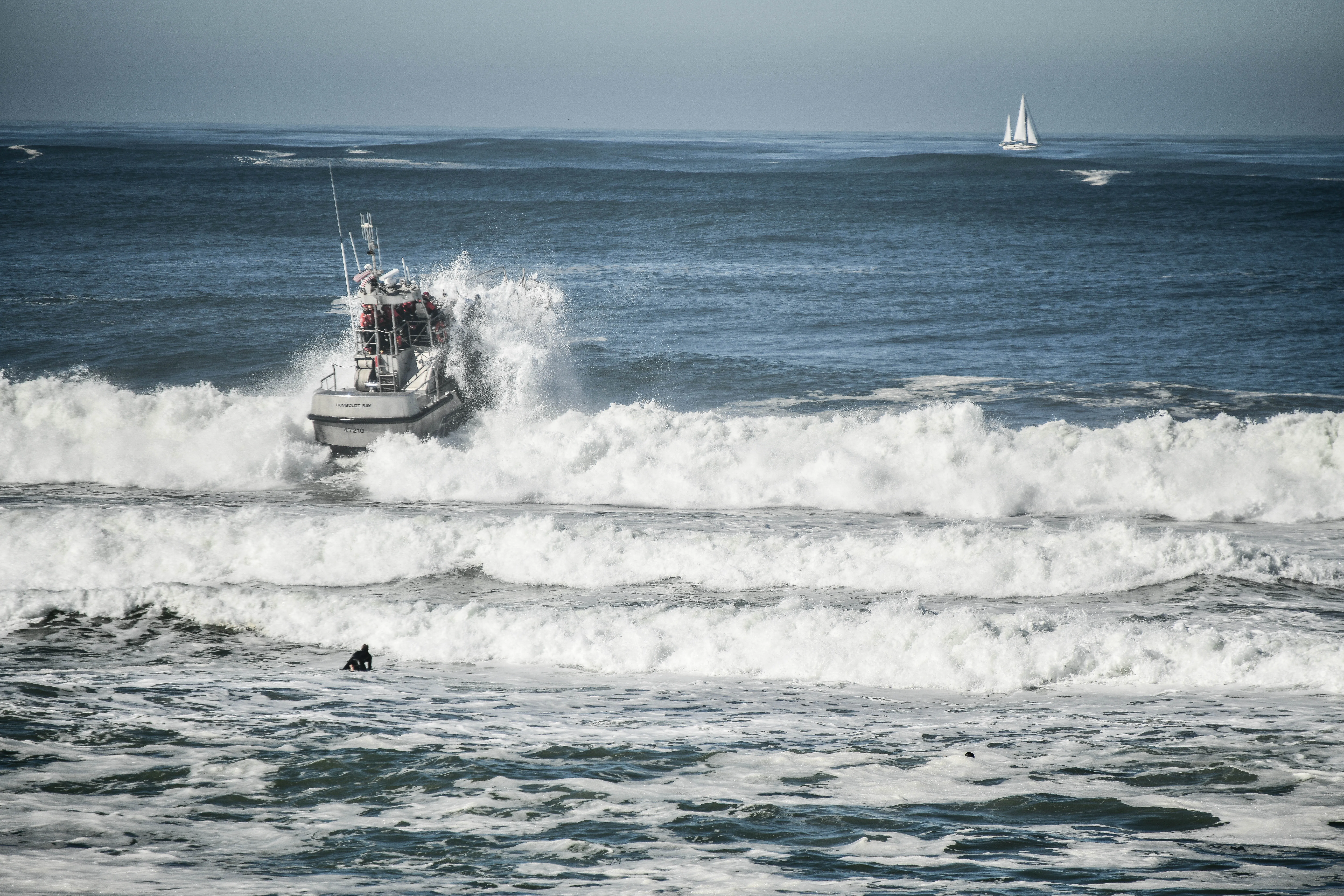 Surfing in San Francisco