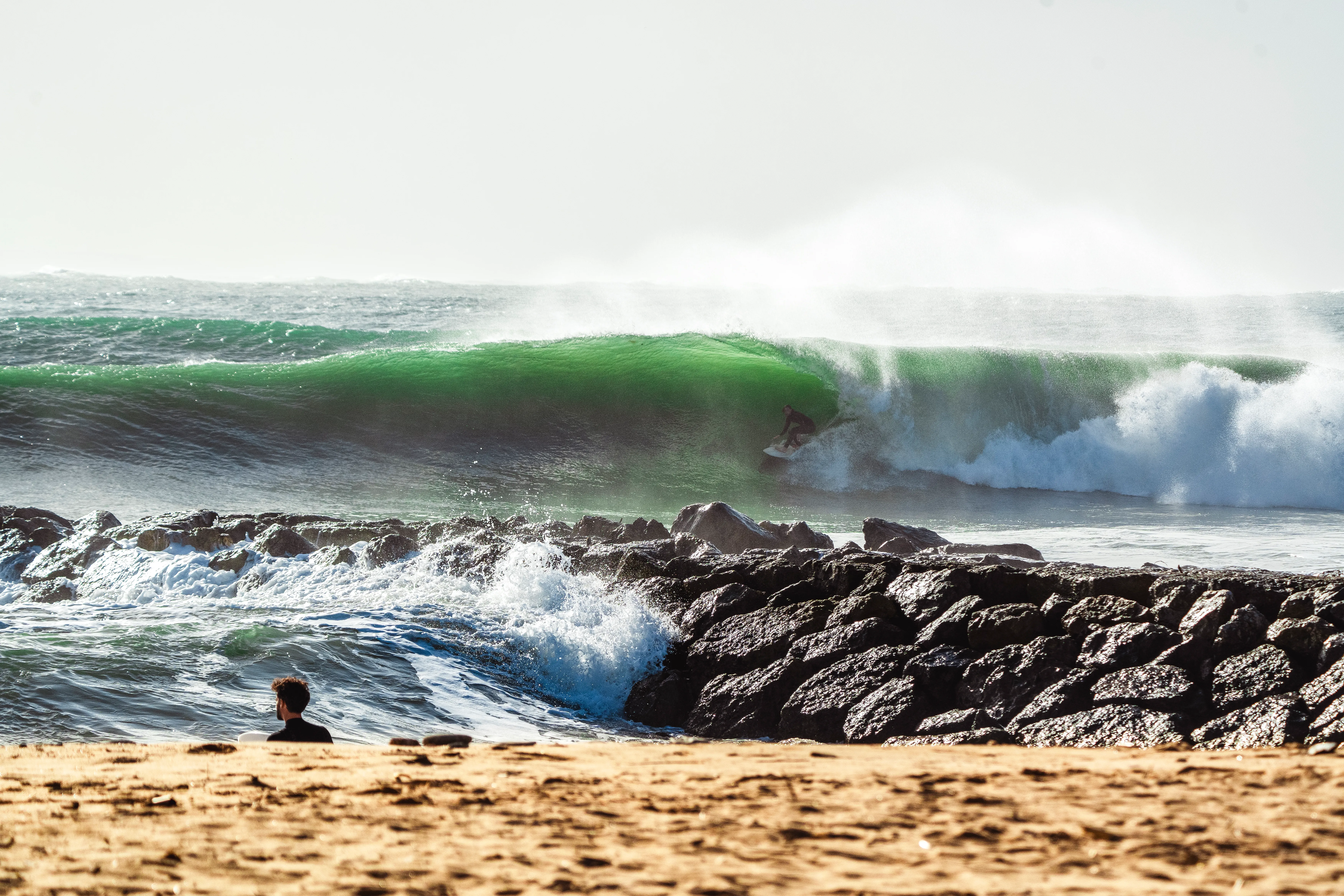 Surfing in Portugal
